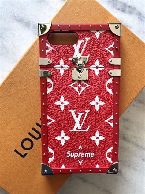 supreme louis vuitton trunk phone case replica|louis vuitton trunks for sale.